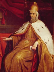 Porträt von Mark-Anthony Trevisan, dem Dogen von Venedig oder Genua